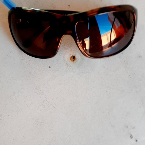 VTG Polo Ralph Lauren Sunglasses Frames Leopard Tortoise frames Shades Italy - Picture 10 of 13